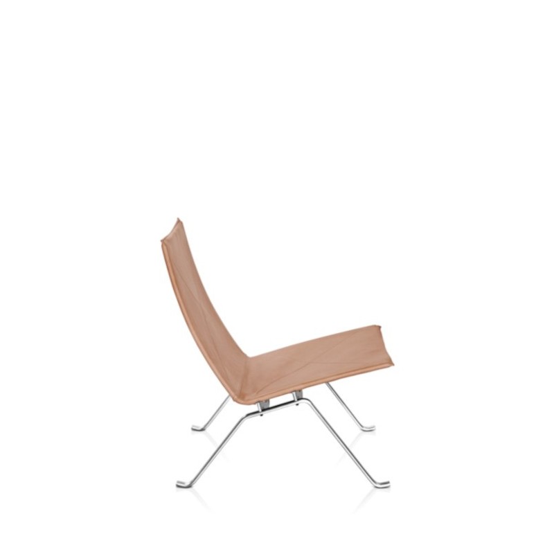 Fauteuil PK22™ cuir par Poul Kjærholm