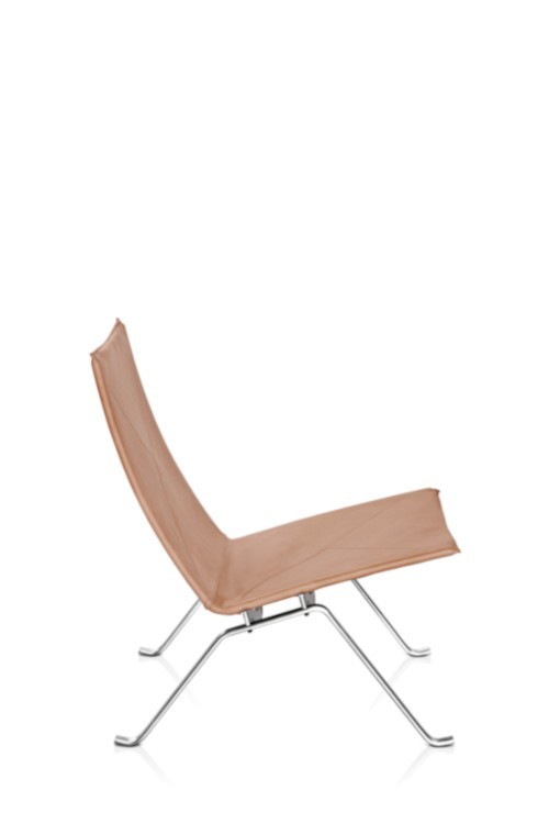 Fauteuil PK22™ cuir par Poul Kjærholm