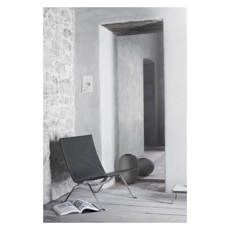 Fauteuil PK22™ cuir par Poul Kjærholm
