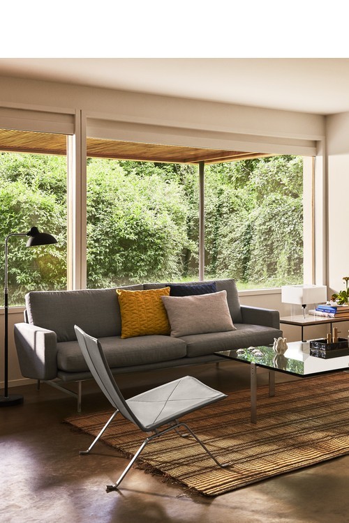 Fauteuil PK22™ cuir par Poul Kjærholm