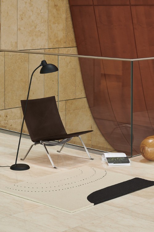 Fauteuil PK22™ cuir par Poul Kjærholm