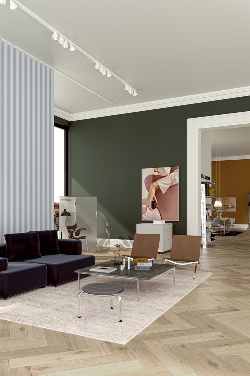 Fauteuil PK22™ cuir par Poul Kjærholm