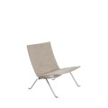 PK22™ canvas lounge chair by Poul Kjærholm