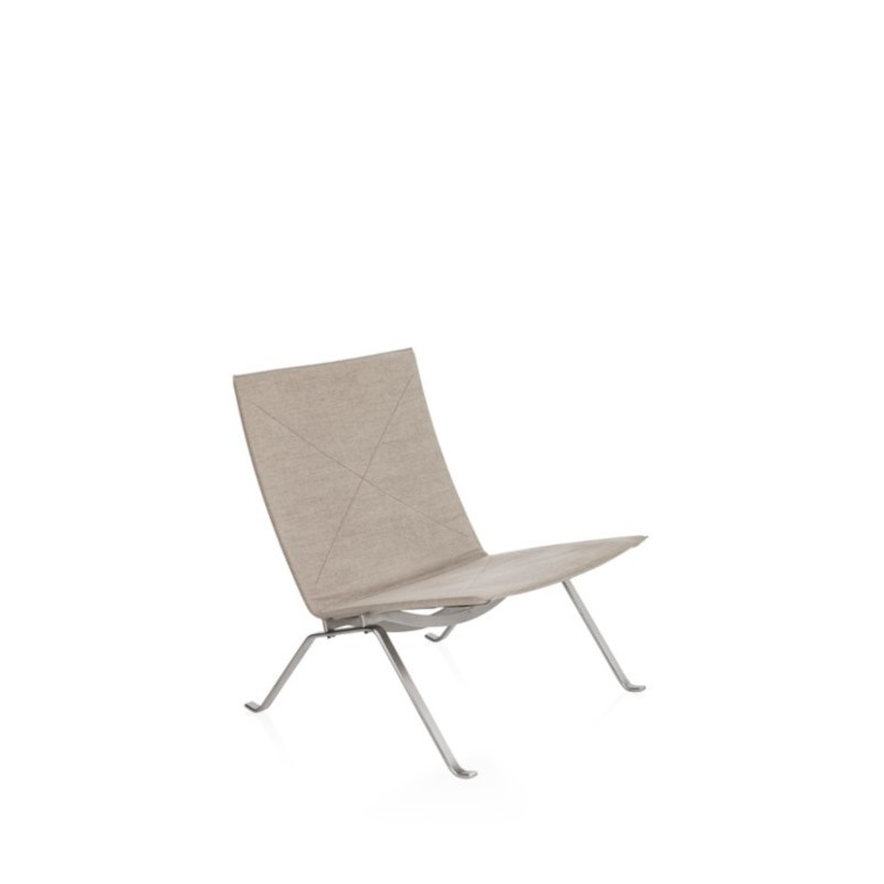 Fauteuil PK22™ canvas par Poul Kjærholm