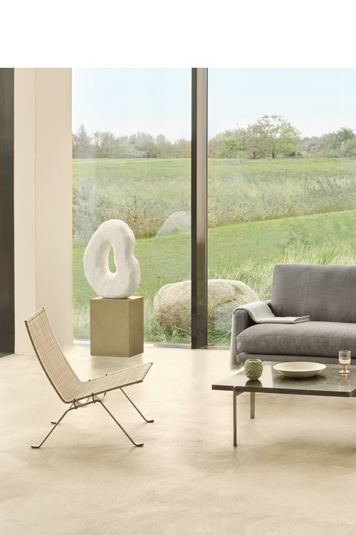 Fauteuil PK22™ osier par Poul Kjærholm