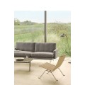 Fauteuil PK22™ osier par Poul Kjærholm