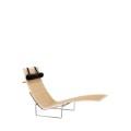 PK24™ wicker long chair by Poul Kjærholm