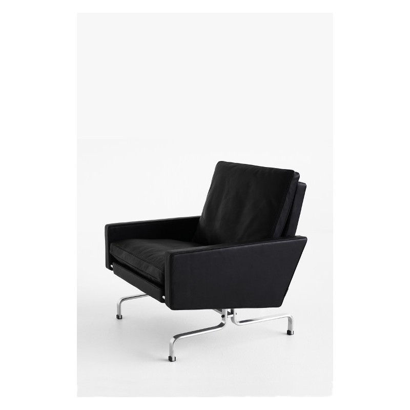 Fauteuil PK31™ cuir par Poul Kjærholm