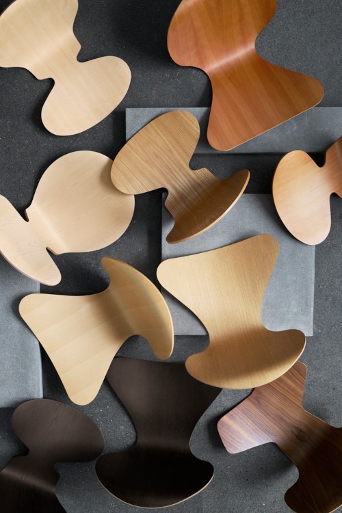 Siège ANT™ Placage laqué par Arne Jacobsen