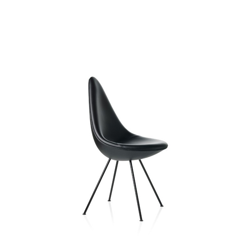 Siège DROP™ Revêtement cuir par Arne Jacobsen