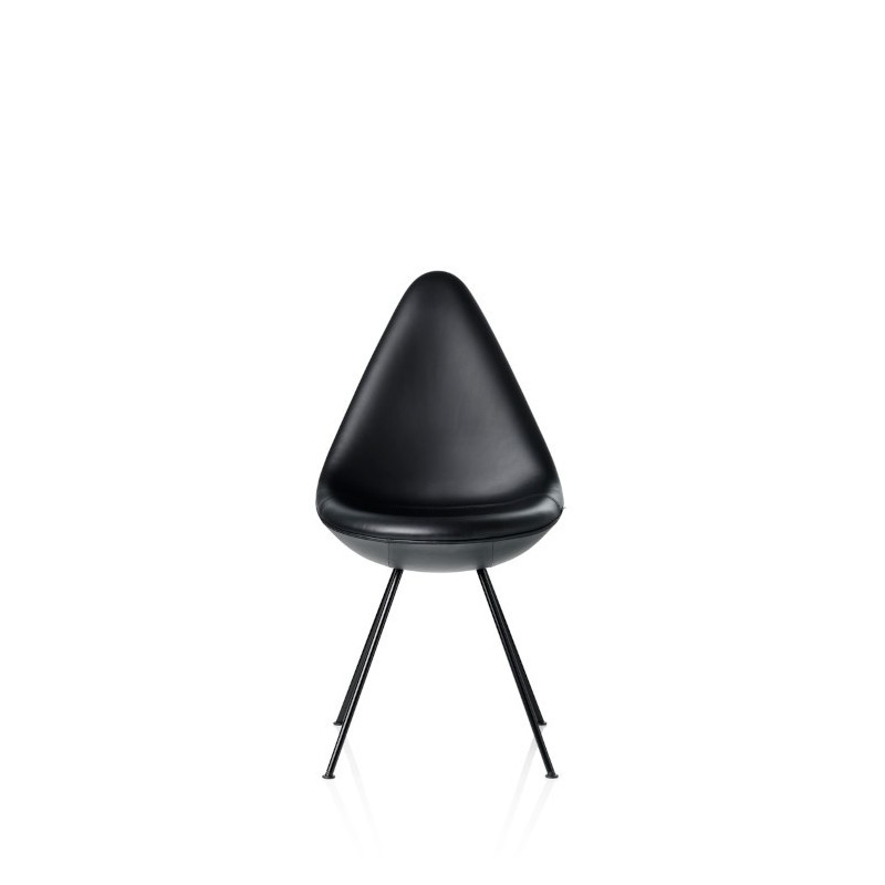 Siège DROP™ Revêtement cuir par Arne Jacobsen