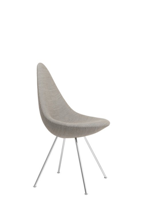Siège DROP™ Revêtement cuir par Arne Jacobsen