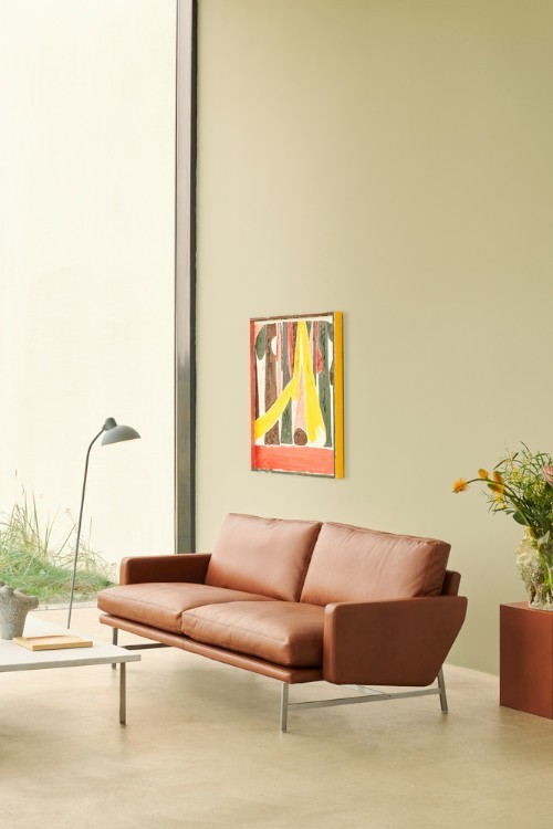LISSONI SOFA™ en cuir par Piero Lissoni