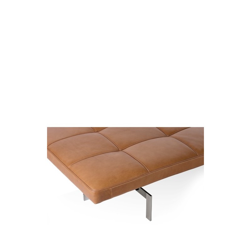 Daybed PK80™ leather by Poul Kjærholm