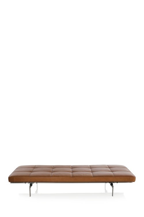 Daybed PK80™ leather by Poul Kjærholm