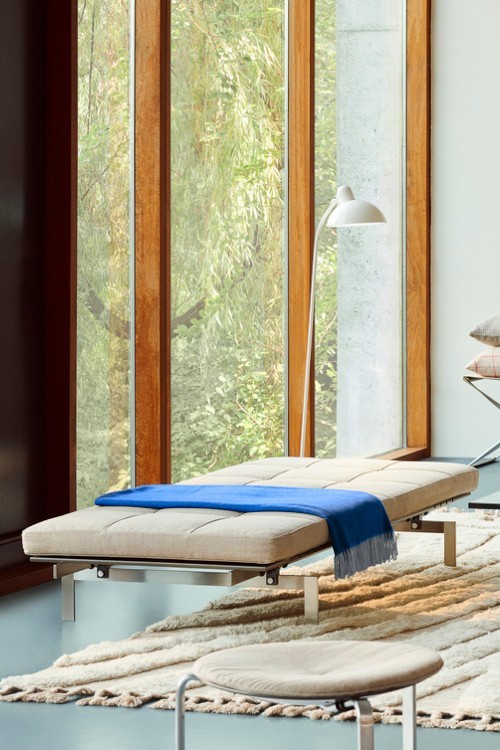 Daybed PK80™ leather par Poul Kjærholm