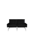 Sofa 2-places PK31™ cuir par Poul Kjærholm