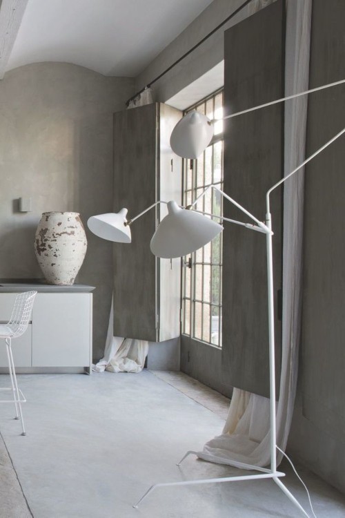 Serge Mouille 3-arm Floor Lamp