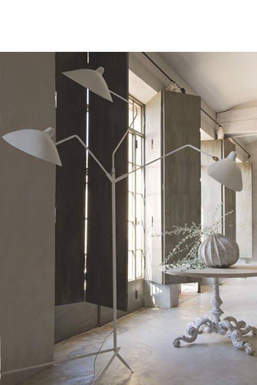 Serge Mouille 3-arm Floor Lamp