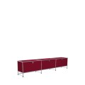 Système de rangement 3 modules 3 portes USM Haller 225 x 35 x h49 cm