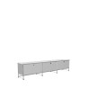 Système de rangement 3 modules 3 portes USM Haller 225 x 35 x h49 cm