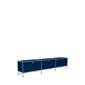 Système de rangement 3 modules 3 portes USM Haller 225 x 35 x h49 cm
