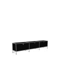 Système de rangement 3 modules 3 portes USM Haller 225 x 35 x h49 cm