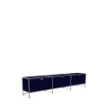 Système de rangement 3 modules 3 portes USM Haller 225 x 35 x h49 cm
