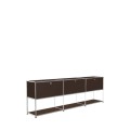 Système de rangement 3 modules 3 portes USM Haller 225 x 35 x h74 cm