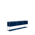 Système de rangement 3 modules 3 portes USM Haller 225 x 35 x h74 cm