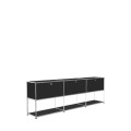 Système de rangement 3 modules 3 portes USM Haller 225 x 35 x h74 cm
