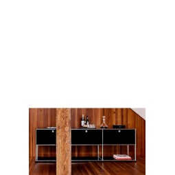 Système de rangement 3 modules 3 portes USM Haller 225 x 35 x h74 cm