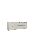 Système de rangement 6 portes USM Haller 225 x 35 x h74 cm