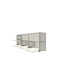 Système de rangement 6 portes USM Haller 225 x 35 x h74 cm