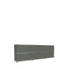 Système de rangement 6 portes USM Haller 225 x 35 x h74 cm