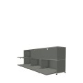 Système de rangement 6 portes USM Haller 225 x 35 x h74 cm