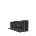 Système de rangement 6 portes USM Haller 225 x 35 x h74 cm