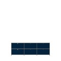 Système de rangement 6 portes USM Haller 225 x 35 x h74 cm