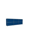 Système de rangement 6 portes USM Haller 225 x 35 x h74 cm