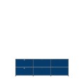 Système de rangement 6 portes USM Haller 225 x 35 x h74 cm