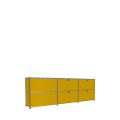 Système de rangement 6 portes USM Haller 225 x 35 x h74 cm