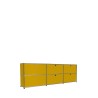 Système de rangement 6 portes USM Haller 225 x 35 x h74 cm
