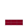 Système de rangement 6 portes USM Haller 225 x 35 x h74 cm