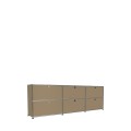 Système de rangement 6 portes USM Haller 225 x 35 x h74 cm