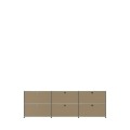 Système de rangement 6 portes USM Haller 225 x 35 x h74 cm
