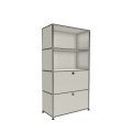 Système de rangement 4 modules 2 portes USM Haller 75 x 35 x h144 cm