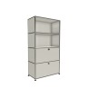 Système de rangement 4 modules 2 portes USM Haller 75 x 35 x h144 cm