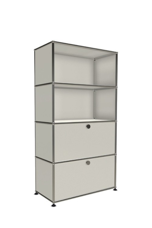 Système de rangement 4 modules 2 portes USM Haller 75 x 35 x h144 cm
