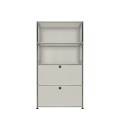 Système de rangement 4 modules 2 portes USM Haller 75 x 35 x h144 cm