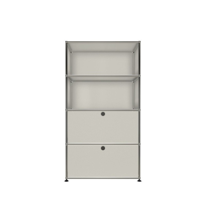 Système de rangement 4 modules 2 portes USM Haller 75 x 35 x h144 cm